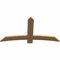Ekena Millwork Bellingham Timber Gable Bracket, Western Red Cedar, 60"W x 32"H x 1 1/2"D x 5 1/2"F, 13/12 Pitch GBW060X32X0206BEL00SWR - alternate 2